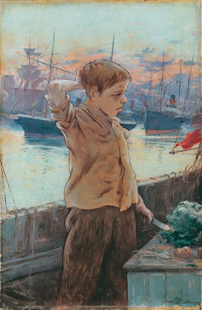 ""Le mousse"" (船の少年) Peinture d
