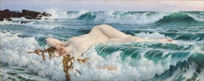 アフロディーテ、1893年頃 作： Adolf Hiremy Hirschl
