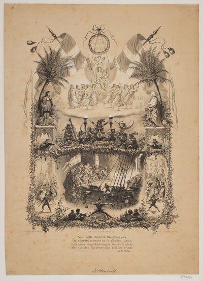 D. 11. マーツ 1852 作： Johan Adolph Kittendorff