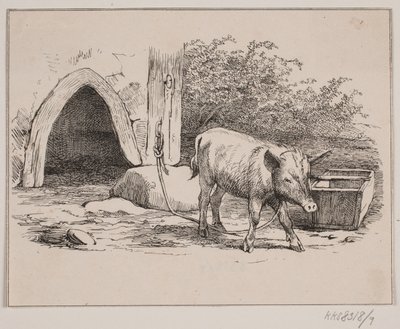 鎖の豚 作： Johan Adolph Kittendorff