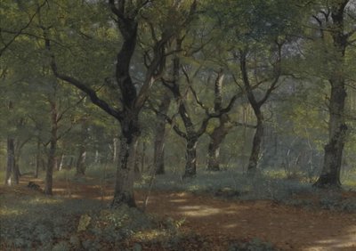 森の中で 作： Adolph Larsen