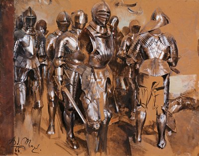 アーマーチャンバーファンタジー、1866 作： Adolph Menzel