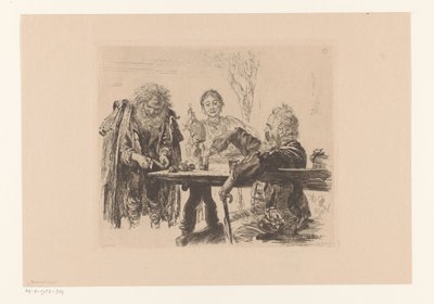 イタリア語を学ぶ 作： Adolph Menzel