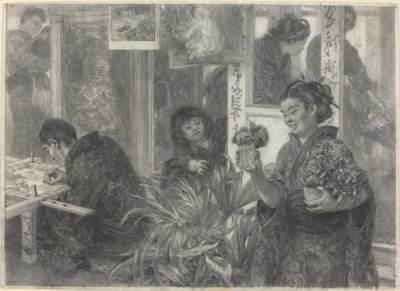日本のアーティスト・アット・ワーク 作： Adolph Menzel
