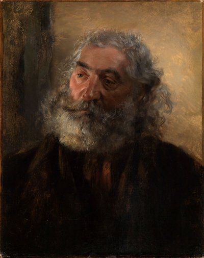 頭部のデッサン 作： Adolph Menzel