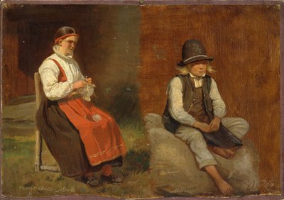  作： Adolph Tidemand
