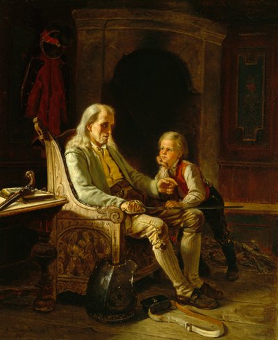 祖父の思い出 作： Adolph Tidemand