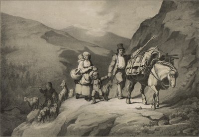 図版は「Norge fremstillet i Tegninger av Asbjørnsen, P.Chr. og utgitt av Chr.Tønsberg」（no, 1848）から引用したものです。 作： Adolph Tidemand