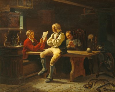 アメリカからの手紙 作： Adolph Tidemand