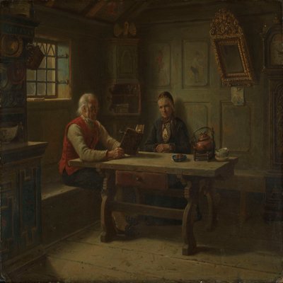  作： Adolph Tidemand