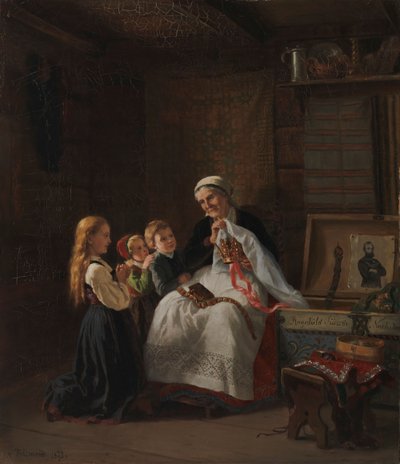  作： Adolph Tidemand