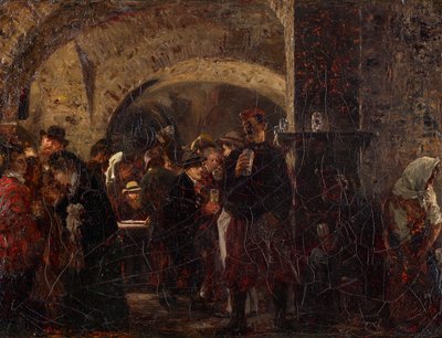 ウィーンのエステルハージケラー 作： Adolph Menzel