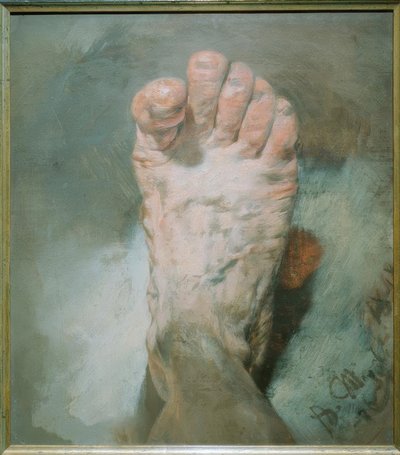 アーティストの足 作： Adolph Menzel