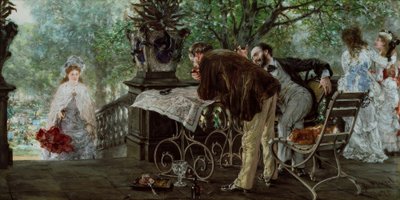 旅行計画 作： Adolph Menzel