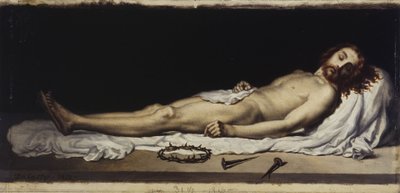 マラコフ教会のスケッチ：死せるキリスト 作： Adolphe Henri Dubasty