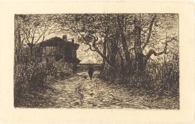 ゴルジュ・ド・ループにて 作： Adolphe Appian