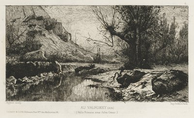 Valromay Ain、1868年。 作： Adolphe Appian