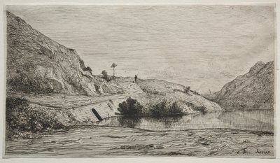 ローヌの銀行、1865年。 作： Adolphe Appian