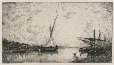 マルチーグの運河 作： Adolphe Appian