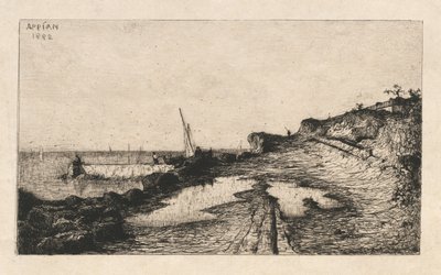 カルケロンヌの近郊カルケロンヌの近郊、1882年。 作： Adolphe Appian