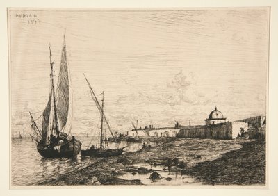 サンレモ港 作： Adolphe Appian