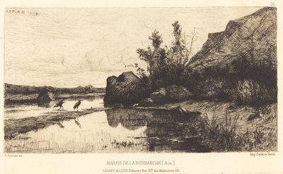 バーバンシュの湿地 作： Adolphe Appian