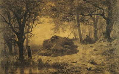 木の端の池 作： Adolphe Appian