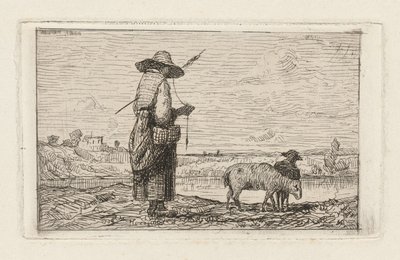 羊飼い 作： Adolphe Appian