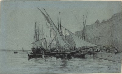 モナコ港 作： Adolphe Appian