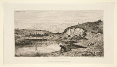 リクス（アイン）の共同エリアにある岩 作： Adolphe Appian