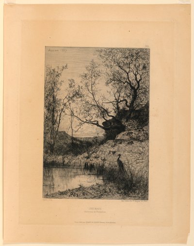 A Pond (ロシロン周辺) 作： Adolphe Appian