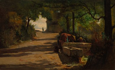 道端の井戸 作： Adolphe Appian