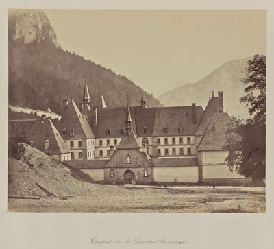 グランド・シャルトルーズ修道院。 作： Adolphe Braun