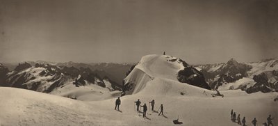 スイス、モンティトリスの頂上 作： Adolphe Braun