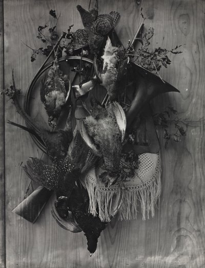 狩りのトロフィー 作： Adolphe Braun