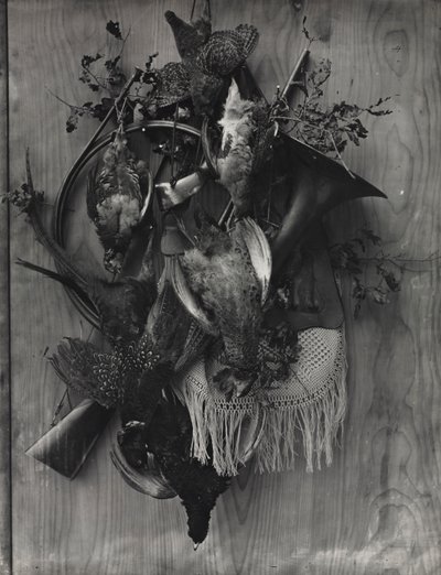狩りのトロフィーc。 1867年。 作： Adolphe Braun