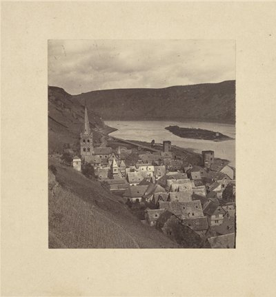 ライン川の眺め 作： Adolphe Braun