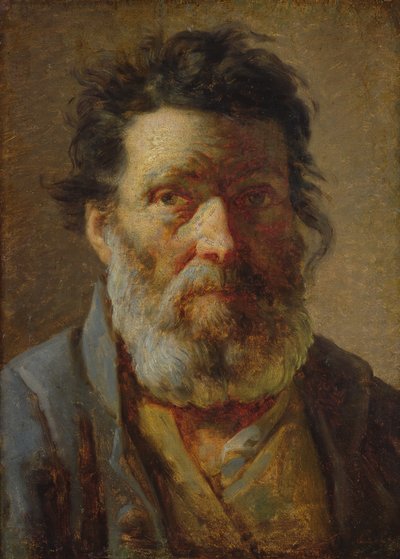 老人の頭 作： Adolphe Felix Cals