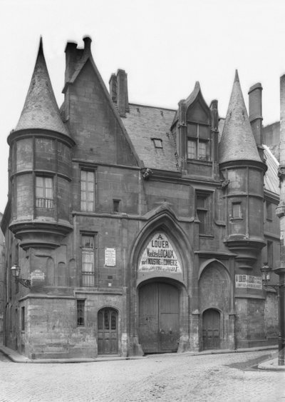 Hotel de Sens、19世紀後半〜20世紀初頭（345987も参照） 作： Adolphe Giraudon