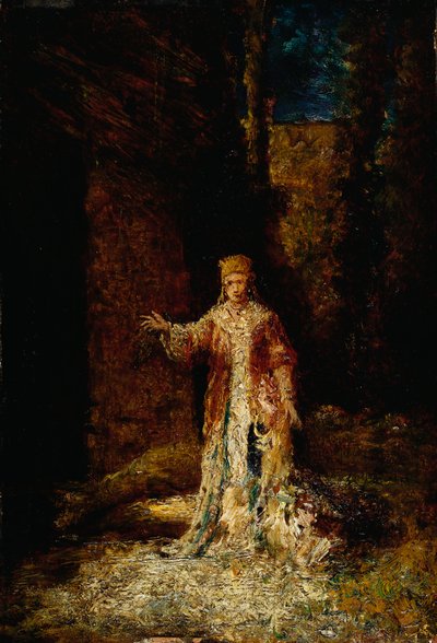 マクベス夫人 作： Adolphe Joseph Thomas Monticelli