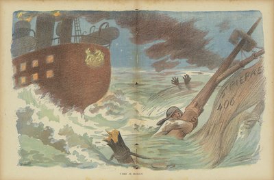 ル・リールのイラスト 作： Adolphe Leon Willette