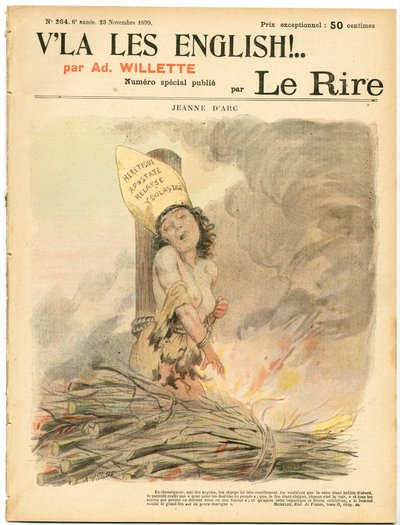 ザ・笑い、ナンバー264、カラーのサティリアル 作： Adolphe Leon Willette