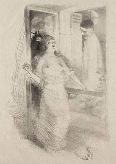 ピエロ 作： Adolphe Léon Willett
