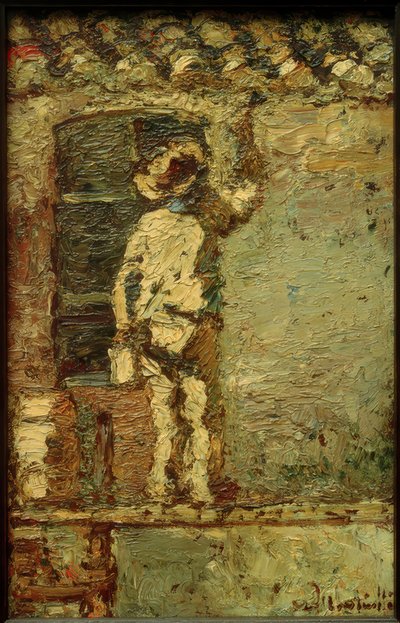 A.Monticelli、家の壁の画家 作： Adolphe Joseph Thomas Monticelli