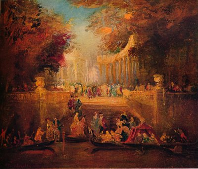 フェットシャンペトル、c1870 作： Adolphe Joseph Thomas Monticelli