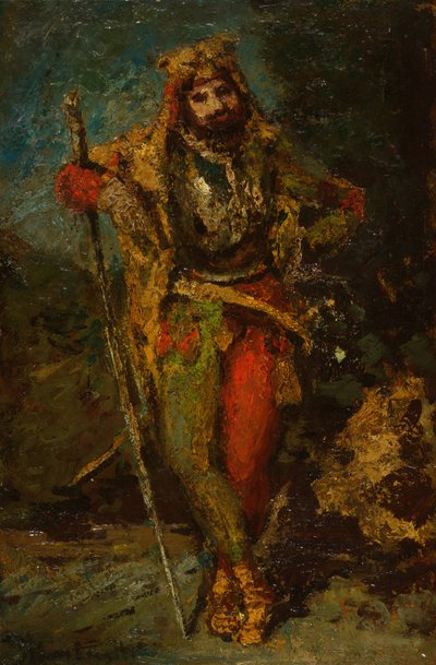 オペラ「ファウスト」よりメフィスト、187086。 作： Adolphe Monticelli