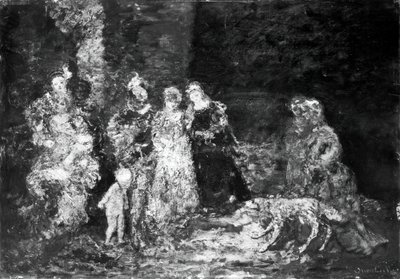 妖精たち、187080。 作： Adolphe Monticelli