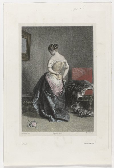 Le Corset (オブジェクトのタイトル) 作： Adolphe Mouilleron
