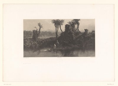 Mozes in het rieten mandje 水にさらされたモーセ (オブジェクトのタイトル) 作： Adolphe Mouilleron