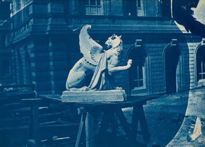 マルセイユの建設現場のグリフィンの彫刻 (マルセイユの建設現場のグリフィンの彫刻) 作： Adolphe Terris